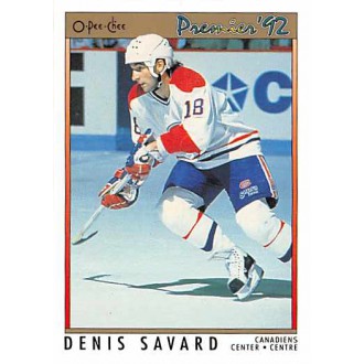 Řadové karty - Savard Denis - 1991-92 OPC Premier No.71