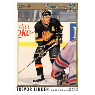 Řadové karty - Linden Trevor - 1991-92 OPC Premier No.77