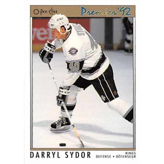 Řadové karty - Sydor Darryl - 1991-92 OPC Premier No.90