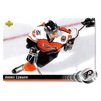 Řadové karty - Lomakin Andrei - 1992-93 Upper Deck No.428