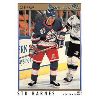 Řadové karty - Barnes Stu - 1991-92 OPC Premier No.109