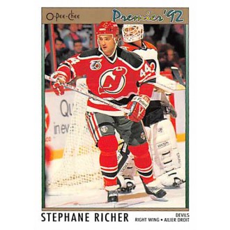 Řadové karty - Richer Stephane - 1991-92 OPC Premier No.113
