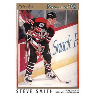Řadové karty - Smith Steve - 1991-92 OPC Premier No.136