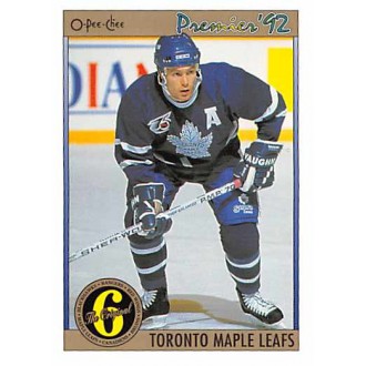 Řadové karty - Rouse Bob - 1991-92 OPC Premier No.151