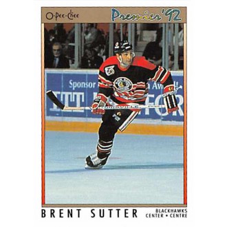 Řadové karty - Sutter Brent - 1991-92 OPC Premier No.156