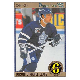 Řadové karty - Cimetta Robert - 1991-92 OPC Premier No.160