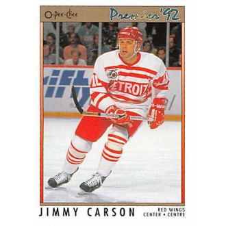 Řadové karty - Carson Jimmy - 1991-92 OPC Premier No.167