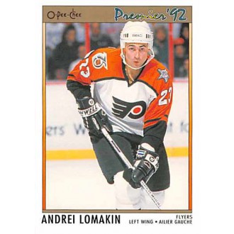 Řadové karty - Lomakin Andrei - 1991-92 OPC Premier No.178