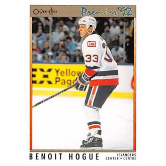 Řadové karty - Hogue Benoit - 1991-92 OPC Premier No.179