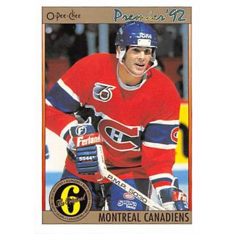 Řadové karty - Turgeon Sylvain - 1991-92 OPC Premier No.184