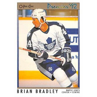 Řadové karty - Bradley Brian - 1991-92 OPC Premier No.190