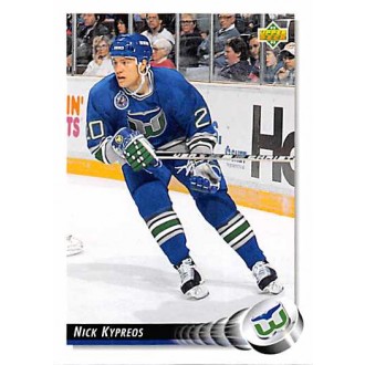 Řadové karty - Kypreos Nick - 1992-93 Upper Deck No.447