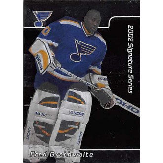 Řadové karty - Brathwaite Fred - 2001-02 BAP Signature Series No.196