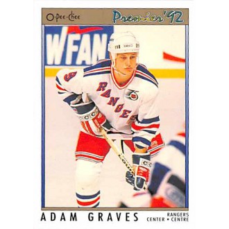 Řadové karty - Graves Adam - 1991-92 OPC Premier No.28
