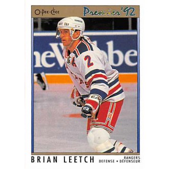 Řadové karty - Leetch Brian - 1991-92 OPC Premier No.57