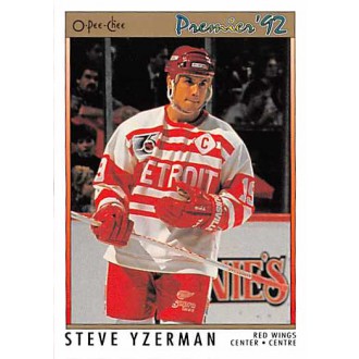 Řadové karty - Yzerman Steve - 1991-92 OPC Premier No.73