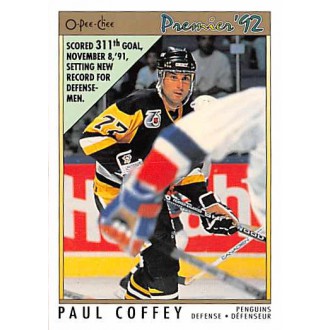 Řadové karty - Coffey Paul - 1991-92 OPC Premier No.79