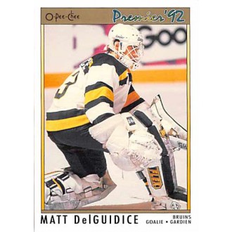 Řadové karty - DelGuidice Matt - 1991-92 OPC Premier No.96