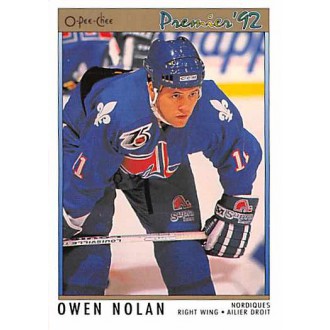 Řadové karty - Nolan Owen - 1991-92 OPC Premier No.193