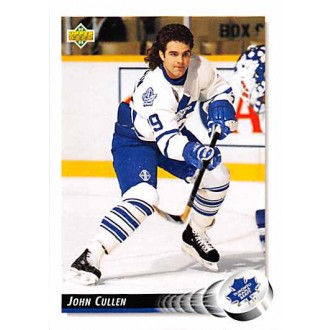 Řadové karty - Cullen John - 1992-93 Upper Deck No.465