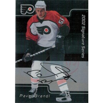Podepsané karty - Brendl Pavel - 2001-02 BAP Signature Series Autographs  No.220