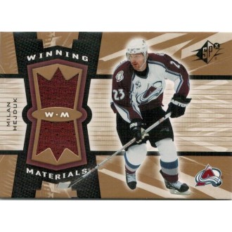 Jersey karty - Hejduk Milan - 2006-07 SPx Winning Materials - red NO.WM-HE