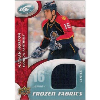 Jersey karty - Horton Nathan - 2009-10 Ice Frozen Fabrics No.FR-NH