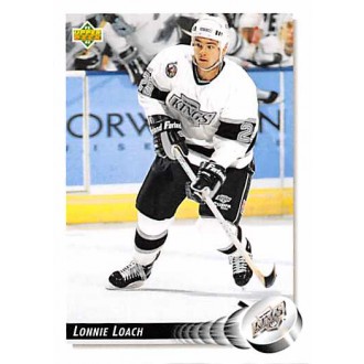 Řadové karty - Loach Lonnie - 1992-93 Upper Deck No.466