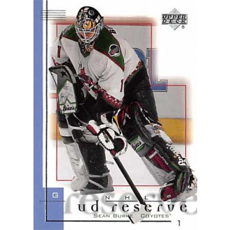Řadové karty - Burke Sean - 2000-01 UD Reserve No.66
