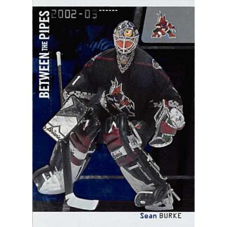 Řadové karty - Burke Sean - 2002-03 Between The Pipes No.31