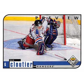 Paralelní karty - Cloutier Dan - 1998-99 UD Choice Preview No.131