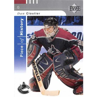 Řadové karty - Cloutier Dan - 2002-03 Piece of History No.86