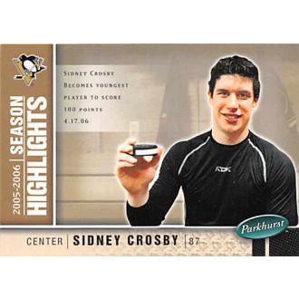 Řadové karty - Crosby Sidney - 2005-06 Parkhurst No.586
