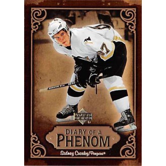 Insertní karty - Crosby Sidney - 2005-06 Upper Deck Diary of a Phenom No.DP23