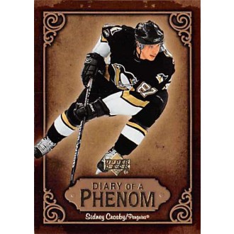 Insertní karty - Crosby Sidney - 2005-06 Upper Deck Diary of a Phenom No.DP30
