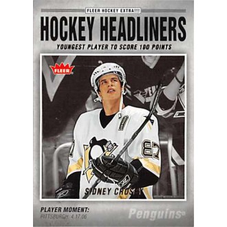 Insertní karty - Crosby Sidney - 2006-07 Fleer Hockey Headliners No.HL1