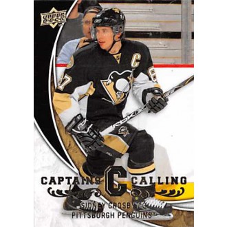 Insertní karty - Crosby Sidney - 2008-09 Upper Deck Captains Calling No.CPT1