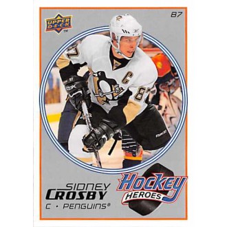 Insertní karty - Crosby Sidney - 2008-09 Upper Deck Hockey Heroes Sidney Crosby No.HH5