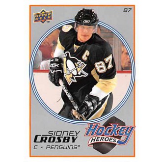 Insertní karty - Crosby Sidney - 2008-09 Upper Deck Hockey Heroes Sidney Crosby No.HH4