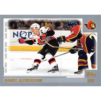 Řadové karty - Alfredsson Daniel - 2000-01 Topps No.105