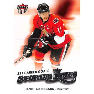 Insertní karty - Alfredsson Daniel - 2008-09 Ultra Scoring Kings No.SK8