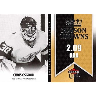 Insertní karty - Osgood Chris - 2008-09 Ultra Season Crowns No.SC6