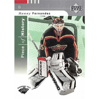 Řadové karty - Fernandez Manny - 2002-03 Piece of History No.47