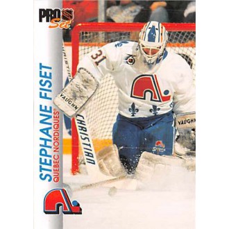 Řadové karty - Fiset Stephane - 1992-93 Pro Set No.152