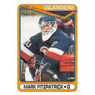 Řadové karty - Fitzpatrick Mark - 1990-91 O-Pee-Chee No.395