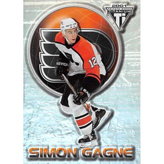 Řadové karty - Gagne Simon - 2000-01 Titanium No.69
