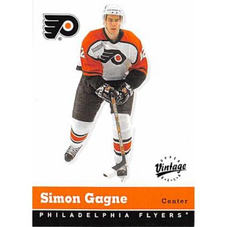 Řadové karty - Gagne Simon - 2000-01 Vintage No.263