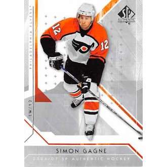 Řadové karty - Gagne Simon - 2006-07 SP Authentic No.29