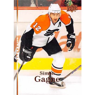 Řadové karty - Gagne Simon - 2007-08 Upper Deck No.381