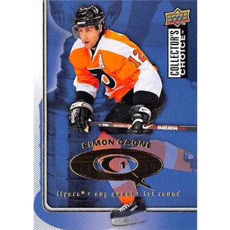Insertní karty - Gagne Simon - 2009-10 Collectors Choice Cup Quest No.CQ16